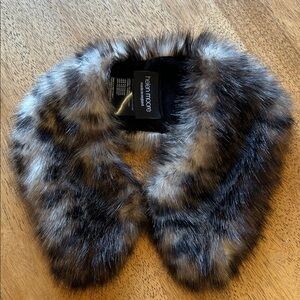 Brown Faux Fur Scarf